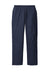 Sport-Tek PST74 Mens Water Resistant Wind Pants w/ Pockets True Navy Blue Flat Front