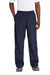 Sport-Tek PST74 Mens Water Resistant Wind Pants w/ Pockets True Navy Blue Model Front