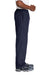 Sport-Tek PST74 Mens Water Resistant Wind Pants w/ Pockets True Navy Blue Model Side