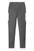 Sport-Tek PST800 Mens Travel Pants w/ Pockets Iron Grey/White Flat Back