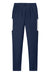 Sport-Tek PST800 Mens Travel Pants w/ Pockets True Navy Blue/White Flat Back