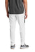 Sport-Tek PST800 Mens Travel Pants w/ Pockets White/Iron Grey Model Back