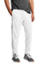 Sport-Tek PST800 Mens Travel Pants w/ Pockets White/Iron Grey Model Front