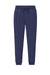 Sport-Tek PST858 Mens Sport-Wick Stretch Jogger Sweatpants w/ Pockets True Navy Blue Flat Back