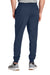 Sport-Tek PST858 Mens Sport-Wick Stretch Jogger Sweatpants w/ Pockets True Navy Blue Model Back