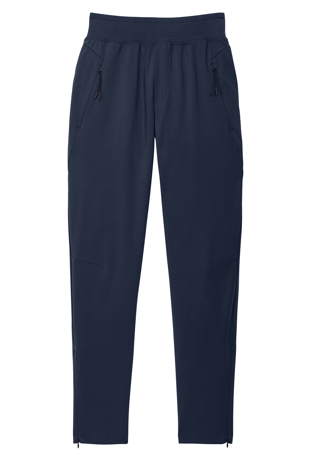 Sport-Tek PST871 Mens Circuit Jogger Sweatpants w/ Pockets True Navy Blue Flat Front