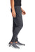 Sport-Tek PST871 Mens Circuit Jogger Sweatpants w/ Pockets Graphite Grey Model Side