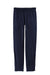 Sport-Tek PST95 Mens Tricot Track Pants w/ Pockets True Navy Blue Flat Front