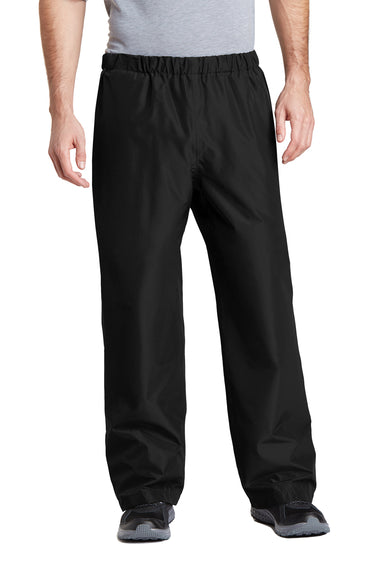 Port Authority PT333 Mens Torrent Waterproof Pants Black Model Front