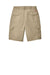 Red Kap PT66 Mens Industrial Stain Resistant Cargo Shorts w/ Pockets Khaki Flat Back