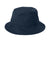 Port Authority PWSH2 Mens Bucket Hat Navy Blue Flat Front