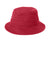 Port Authority PWSH2 Mens Bucket Hat Red Flat Front