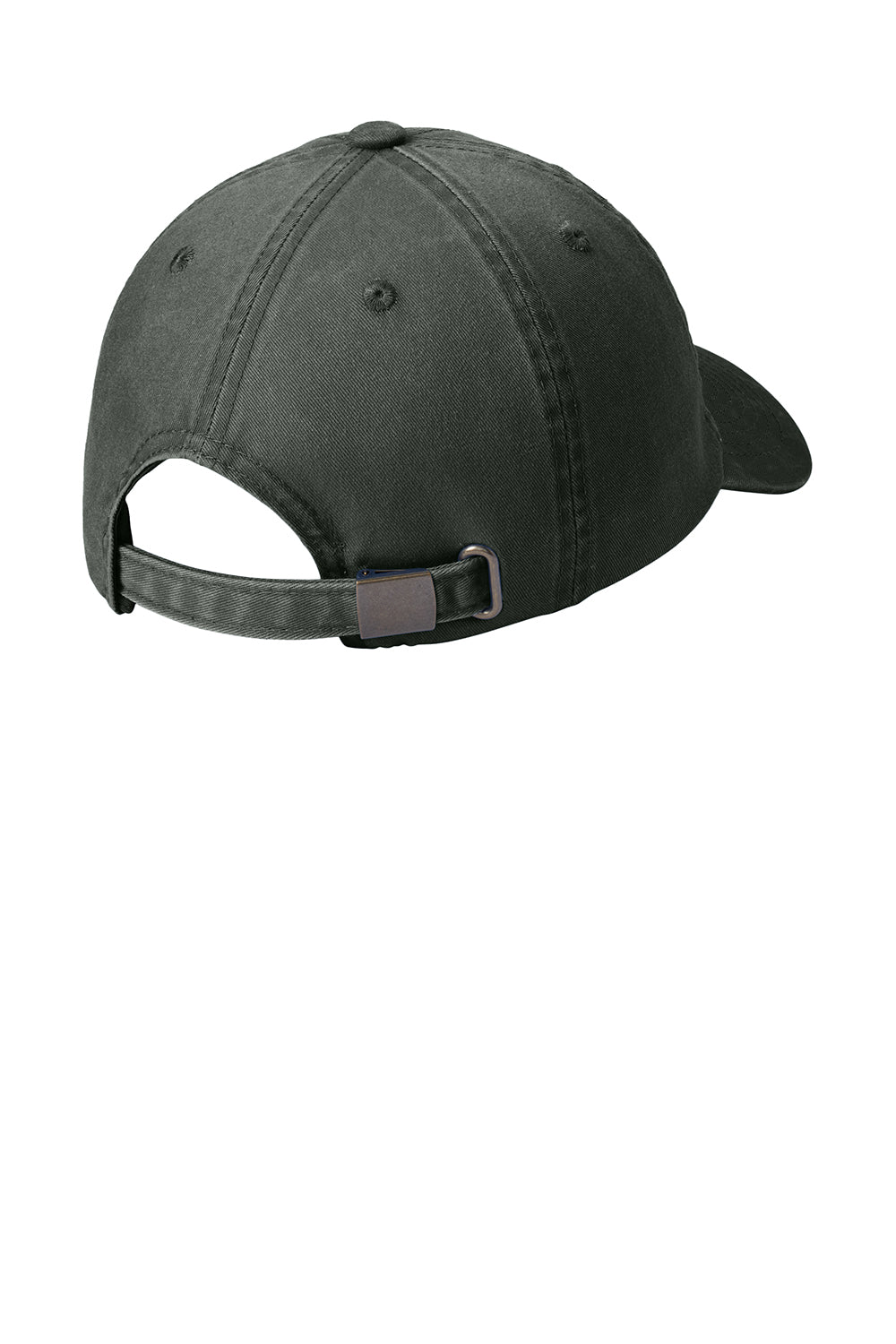 Port Authority PWU Adjustable Hat Black Flat Back