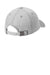 Port Authority PWU Adjustable Hat Chrome Grey Flat Back