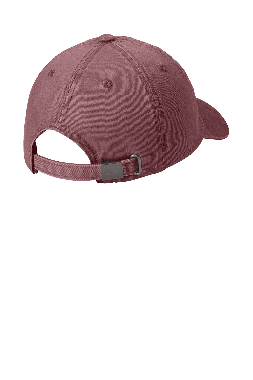 Port Authority PWU Adjustable Hat Maroon Flat Back