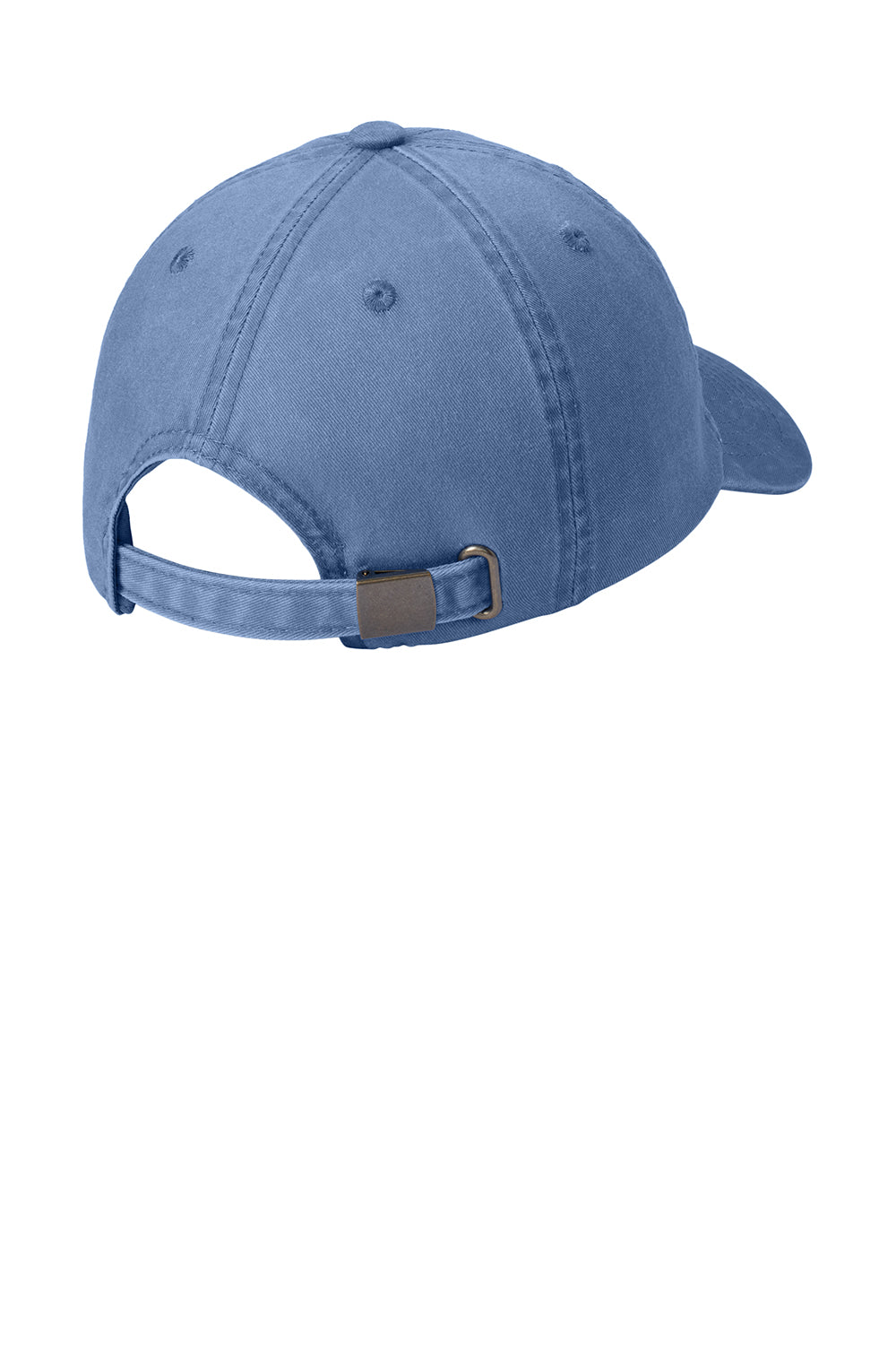 Port Authority PWU Adjustable Hat Steel Blue Flat Back