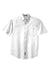 Port Authority S500T Mens Short Sleeve Button Down Shirt w/ Pocket White Flat Front