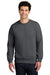 Gildan SF000 Mens Softstyle Crewneck Sweatshirt Heather Dark Grey Model Front