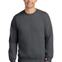 Gildan Mens Softstyle Crewneck Sweatshirt - Heather Dark Grey