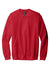 Gildan SF000 Mens Softstyle Crewneck Sweatshirt Red Flat Front