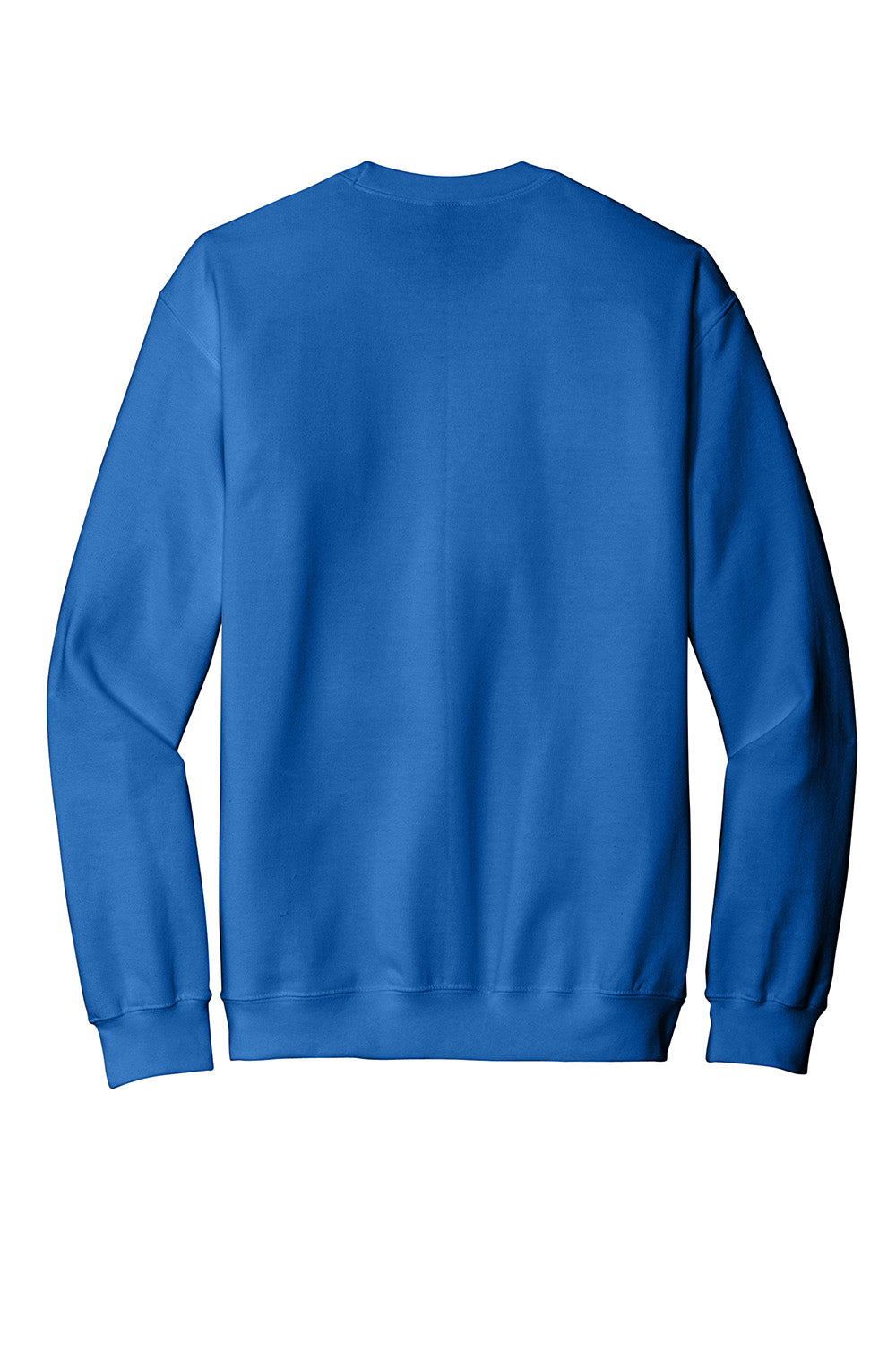 Gildan SF000 Mens Softstyle Crewneck Sweatshirt Royal Blue Flat Back