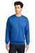 Gildan SF000 Mens Softstyle Crewneck Sweatshirt Royal Blue Model Front