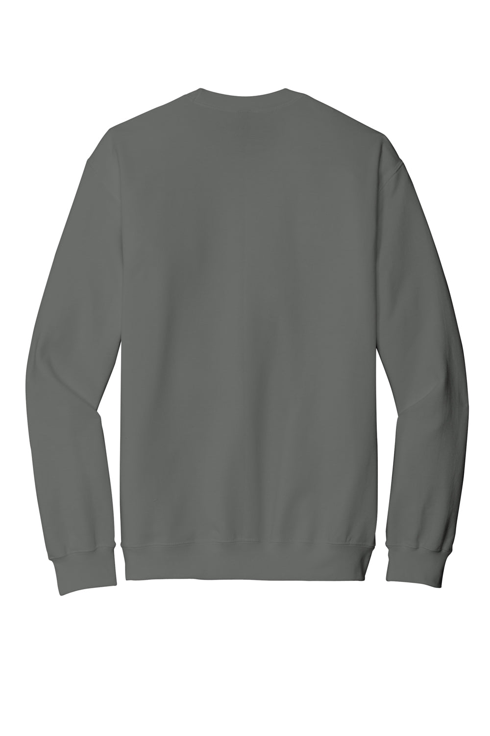 Gildan SF000 Mens Softstyle Crewneck Sweatshirt Charcoal Grey Flat Back