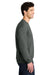 Gildan SF000 Mens Softstyle Crewneck Sweatshirt Charcoal Grey Model Side