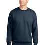 Gildan Mens Softstyle Crewneck Sweatshirt - Navy Blue