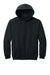 Gildan SF500B Youth Softstyle Hooded Sweatshirt Hoodie w/ Pouch Pocket Black Flat Front