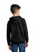 Gildan SF500B Youth Softstyle Hooded Sweatshirt Hoodie w/ Pouch Pocket Black Model Back