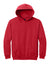 Gildan SF500B Youth Softstyle Hooded Sweatshirt Hoodie w/ Pouch Pocket Red Flat Front