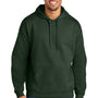 Gildan Mens Softstyle Hooded Sweatshirt Hoodie - Forest Green - NEW