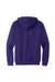 Gildan SF500 Mens Softstyle Hooded Sweatshirt Hoodie Purple Flat Back