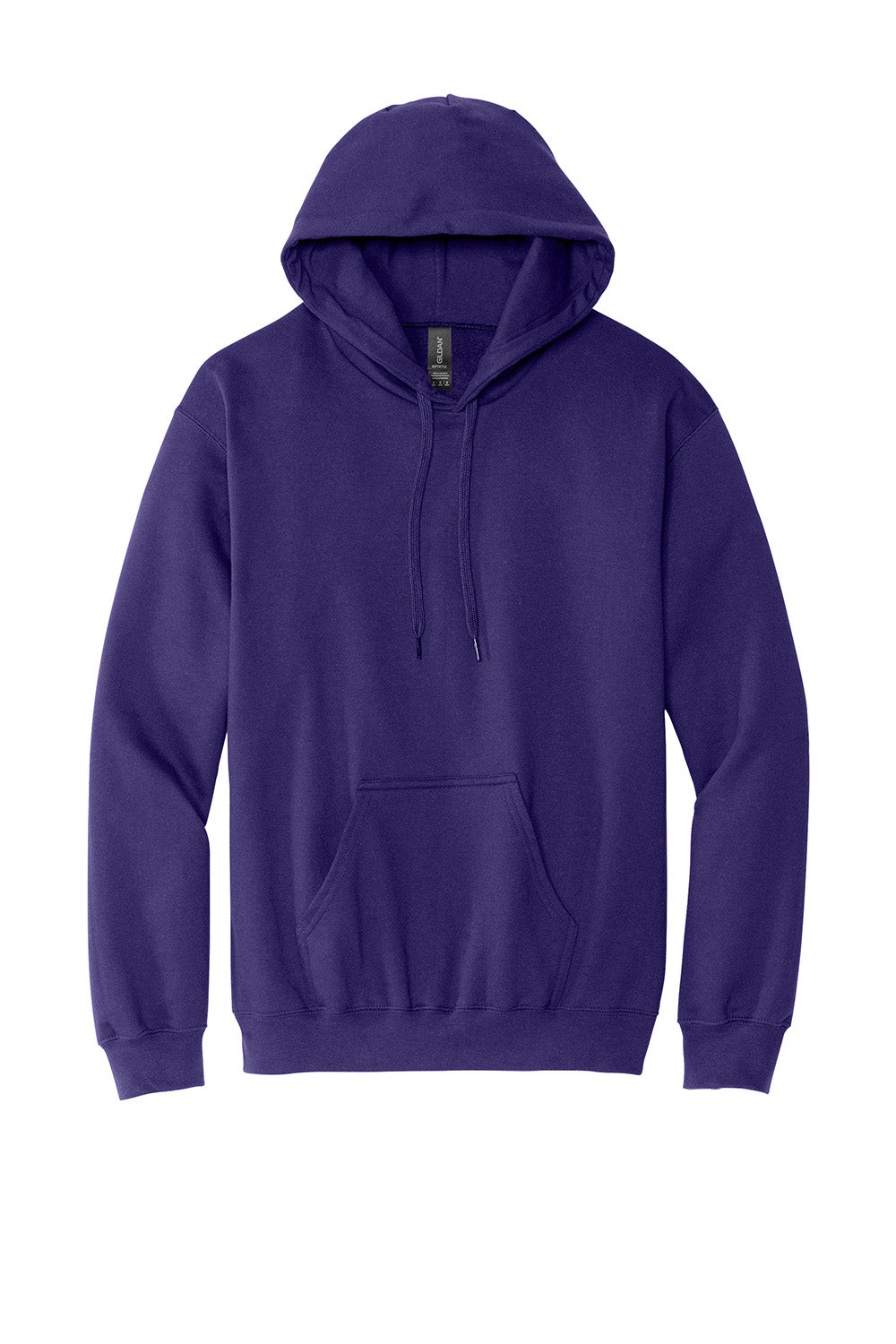 Gildan SF500 Mens Softstyle Hooded Sweatshirt Hoodie w/ Pouch Pocket Purple Flat Front