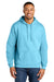 Gildan SF500 Mens Softstyle Hooded Sweatshirt Hoodie w/ Pouch Pocket Sky Blue Model Front