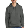 Gildan Mens Softstyle Hooded Sweatshirt Hoodie w/ Pouch Pocket - Charcoal Grey