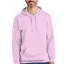 Gildan Mens Softstyle Hooded Sweatshirt Hoodie w/ Pouch Pocket - Light Pink