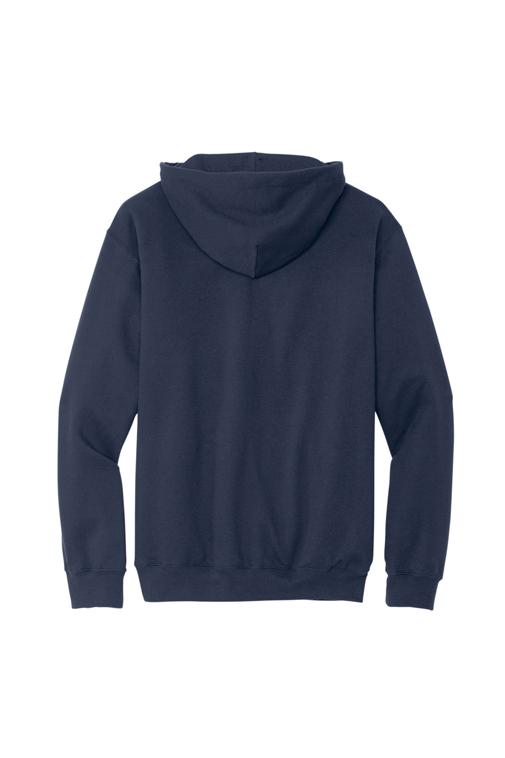 Gildan SF500 Mens Softstyle Hooded Sweatshirt Hoodie w/ Pouch Pocket Navy Blue Flat Back