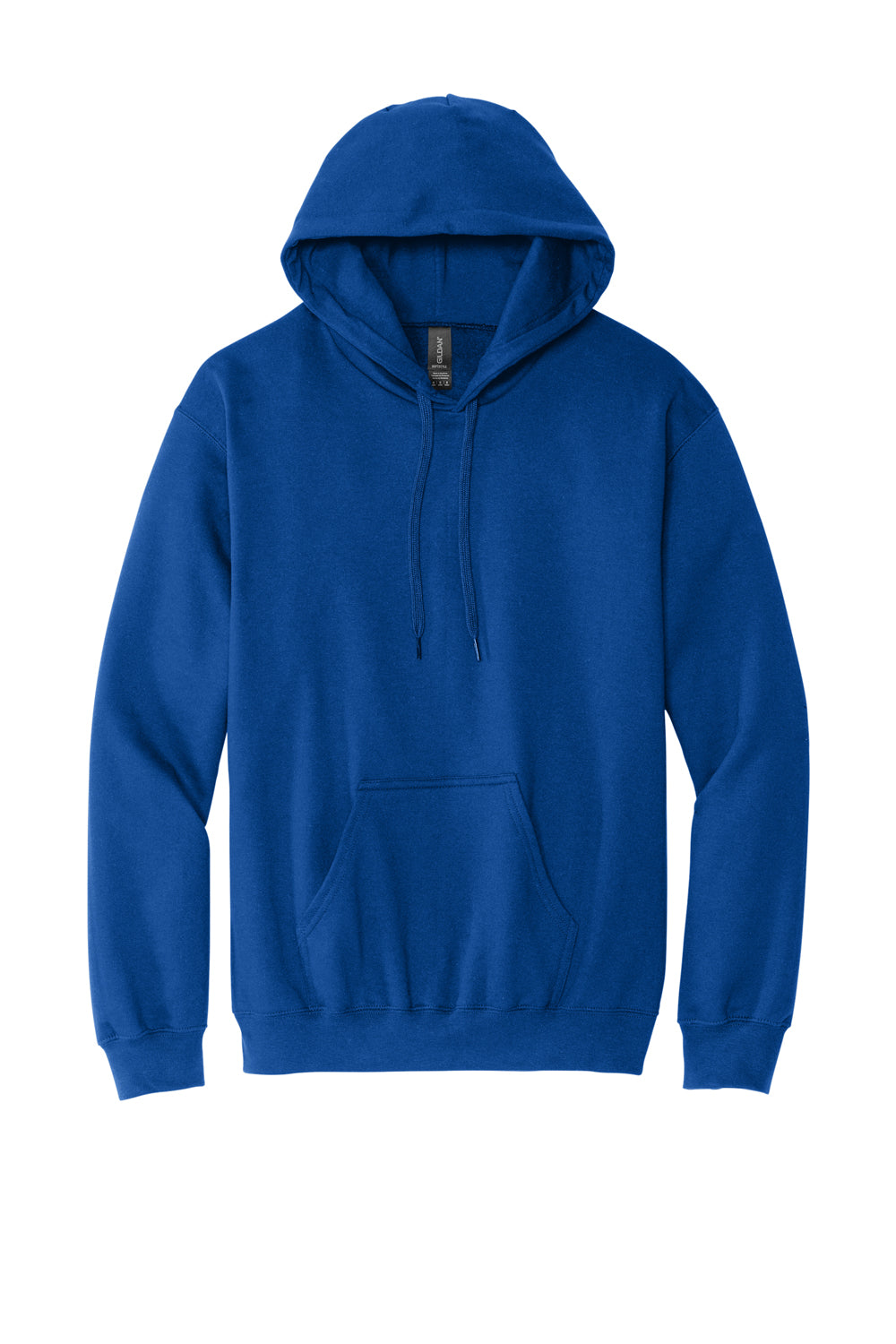 Gildan SF500 Mens Softstyle Hooded Sweatshirt Hoodie w/ Pouch Pocket Royal Blue Flat Front