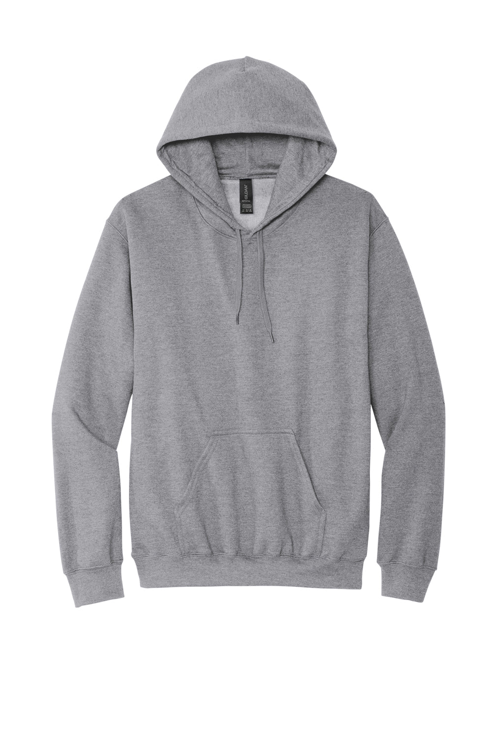 Gildan SF500 Mens Softstyle Hooded Sweatshirt Hoodie w/ Pouch Pocket Sport Grey Flat Front