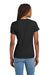 Hanes SL04 Womens Nano-T Short Sleeve Crewneck T-Shirt Black Model Back