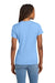 Hanes SL04 Womens Nano-T Short Sleeve Crewneck T-Shirt Carolina Blue Model Back