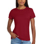 Hanes Womens Nano-T Short Sleeve Crewneck T-Shirt - Deep Red