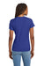 Hanes SL04 Womens Nano-T Short Sleeve Crewneck T-Shirt Deep Royal Blue Model Back