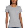 Hanes Womens Nano-T Short Sleeve Crewneck T-Shirt - Light Steel Grey