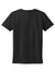 Hanes SL04 Womens Nano-T Short Sleeve Crewneck T-Shirt Black Flat Back