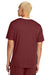 Sport-Tek ST100 Mens Competitor United Short Sleeve Crewneck T-Shirt Maroon/White Model Back