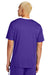 Sport-Tek ST100 Mens Competitor United Short Sleeve Crewneck T-Shirt Purple/White Model Back