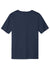 Sport-Tek ST100 Mens Competitor United Short Sleeve Crewneck T-Shirt True Navy Blue/White Flat Back